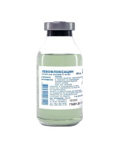 Levofloxacin - Levofloxacin infusion solution 5 mg / ml 100 ml vial 1 pc. texas Pharmacy Online - texas.buy-pharm.com