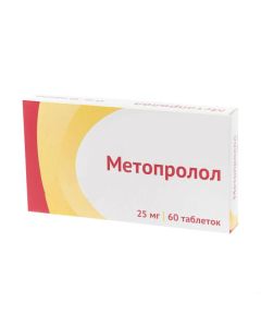 Metoprolol - metoprolol tablets 25 mg 60 pcs. 1 pack texas Pharmacy Online - texas.buy-pharm.com