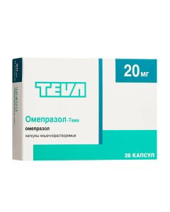 Omeprazole - Omeprazole-Teva enteric capsules 20 mg 28 pcs. texas Pharmacy Online - texas.buy-pharm.com