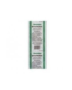 Phthalylsulfathiazole - Phthalazole tablets 500 mg, 10 pcs. texas Pharmacy Online - texas.buy-pharm.com