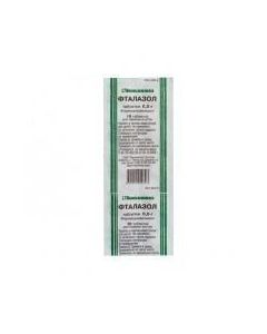 Phthalylsulfathiazole - Phthalazole tablets 500 mg, 10 pcs. texas Pharmacy Online - texas.buy-pharm.com
