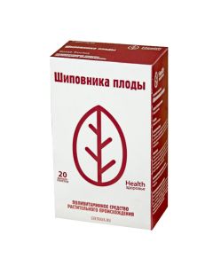 Shypovnyka plod - Rosehip fruit filter pack 1.5 g 20 pcs. texas Pharmacy Online - texas.buy-pharm.com