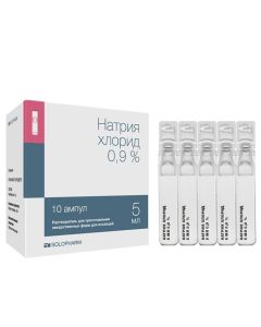 Sodium chloride - Sodium chloride-SOLOpharm Politvist injection solution 0.9% 5 ml ampoules plastic 10 pcs. texas Pharmacy Online - texas.buy-pharm.com