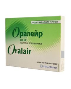 herb pollen allergens - Oraleur Allergen meadow grass pollen maintenance course, tablets, 90 pcs. texas Pharmacy Online - texas.buy-pharm.com