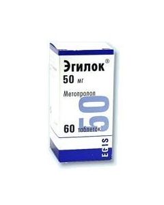 Metoprolol - Egilok tablets 50 mg 60 pcs. texas Pharmacy Online - texas.buy-pharm.com