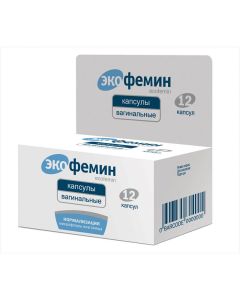 Lactobacilli atsydofyln e - Ecofemin vaginal capsules, 12 pcs. texas Pharmacy Online - texas.buy-pharm.com