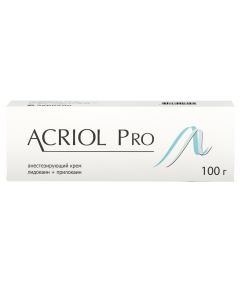 lidocaine, prilocaine - Acriol Pro cream 2.5% + 2.5% 100 g texas Pharmacy Online - texas.buy-pharm.com