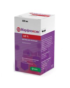 Marbofloksatsyn - Marfloxin solution for injection 10% bottle of 100 ml (BET) texas Pharmacy Online - texas.buy-pharm.com