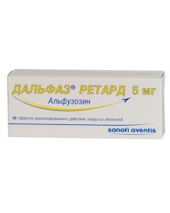 Alfuzozyn - Dalphaz tablets retard 5 mg, 56 pcs. texas Pharmacy Online - texas.buy-pharm.com