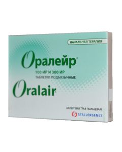 herb allergens pollen - Oraleur Allergen meadow grass pollen elementary course, tablets, 31 pcs. texas Pharmacy Online - texas.buy-pharm.com