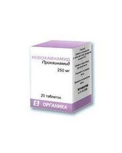 Prokaynamyd - Novocainamide tablets 250 mg, 20 pcs. texas Pharmacy Online - texas.buy-pharm.com
