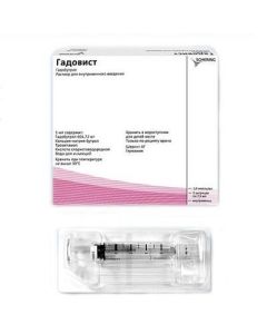 Hadobutrol - Gadovist solution for iv. enter 1 mmol / ml 7.5 ml syringes 5 pcs. texas Pharmacy Online - texas.buy-pharm.com