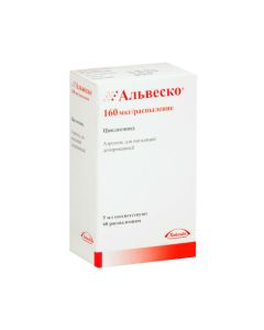 Tsyklesonyd - Alvesco inhalation aerosol 160 mcg / dose, 60 doses texas Pharmacy Online - texas.buy-pharm.com