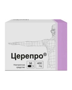 Choline alphoserate - Cerepro capsules 400 mg 56 pcs. texas Pharmacy Online - texas.buy-pharm.com