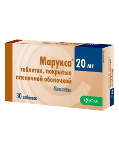 Memantine - Maruks tablets 20 mg 30 pcs. texas Pharmacy Online - texas.buy-pharm.com