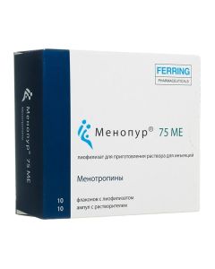 Menotropyn - Menovazine bottles, 40 ml of p21fro60 lyophrof. r-ra d / in 75 ME + solvent vials of 10 pieces. texas Pharmacy Online - texas.buy-pharm.com