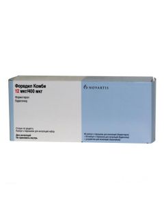 budesonide, Formoterol - Foradil Combi capsules with powder for inhalation 12/400 mcg 120 pcs. texas Pharmacy Online - texas.buy-pharm.com