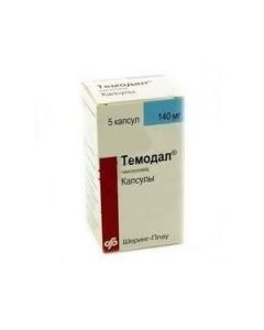Temozolomyd - Temodal capsules 140 mg, 5 pcs. texas Pharmacy Online - texas.buy-pharm.com