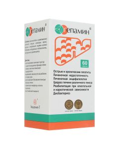 amino acids and prebyotycheskye fiber - Hepamine tablets, 60 pcs. texas Pharmacy Online - texas.buy-pharm.com